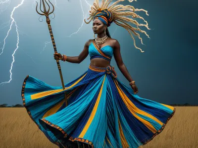 Oya's Nine Skirts Myth Meaning & Symbolism