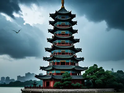 Pagoda of Six Harmonies Myth Meaning & Symbolism
