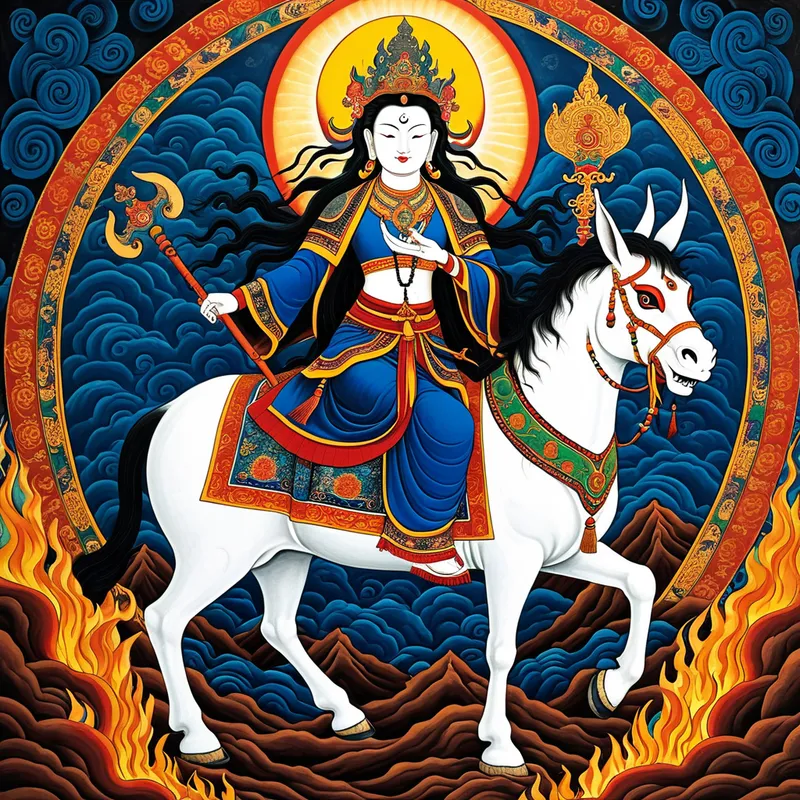 Palden Lhamo Myth Meaning & Symbolism