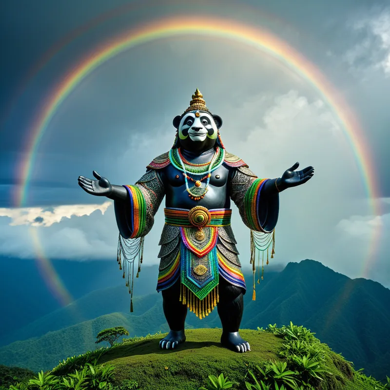Pandaque the Rainbow Deity Myth Meaning & Symbolism