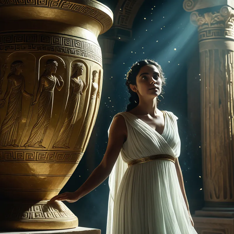 Pandora's Box from Greek mytho Myth Meaning & Symbolism