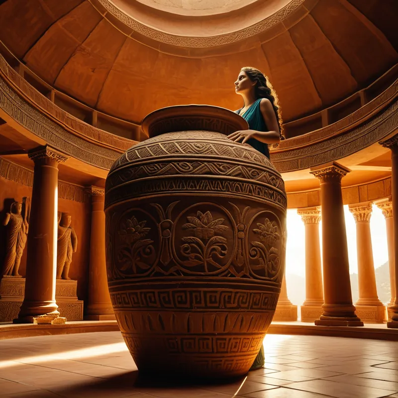 Pandora's Pithos Myth Meaning & Symbolism