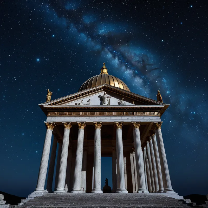Pantheon Portico Myth Meaning & Symbolism