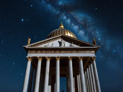 Pantheon Portico Myth Meaning & Symbolism
