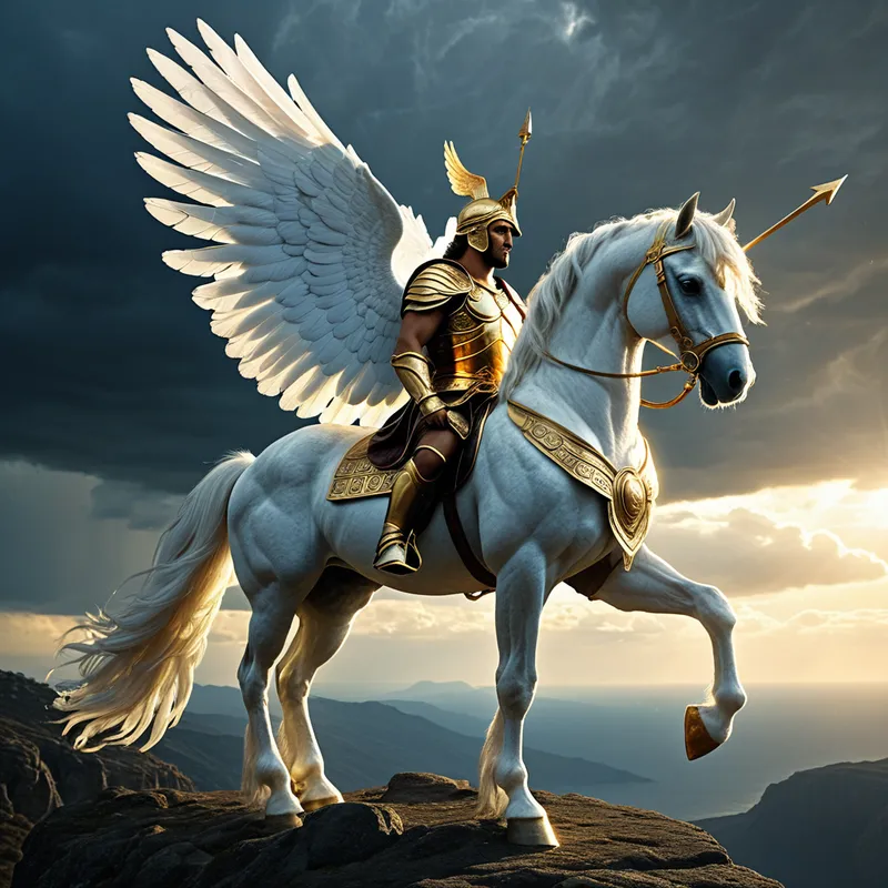 Pegasus and Bellerophon Myth Meaning & Symbolism