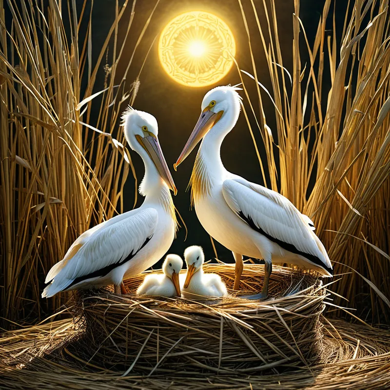 Pelican in Her Piety Myth Meaning & Symbolism