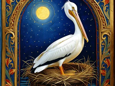 Pelican in Piety Myth Meaning & Symbolism