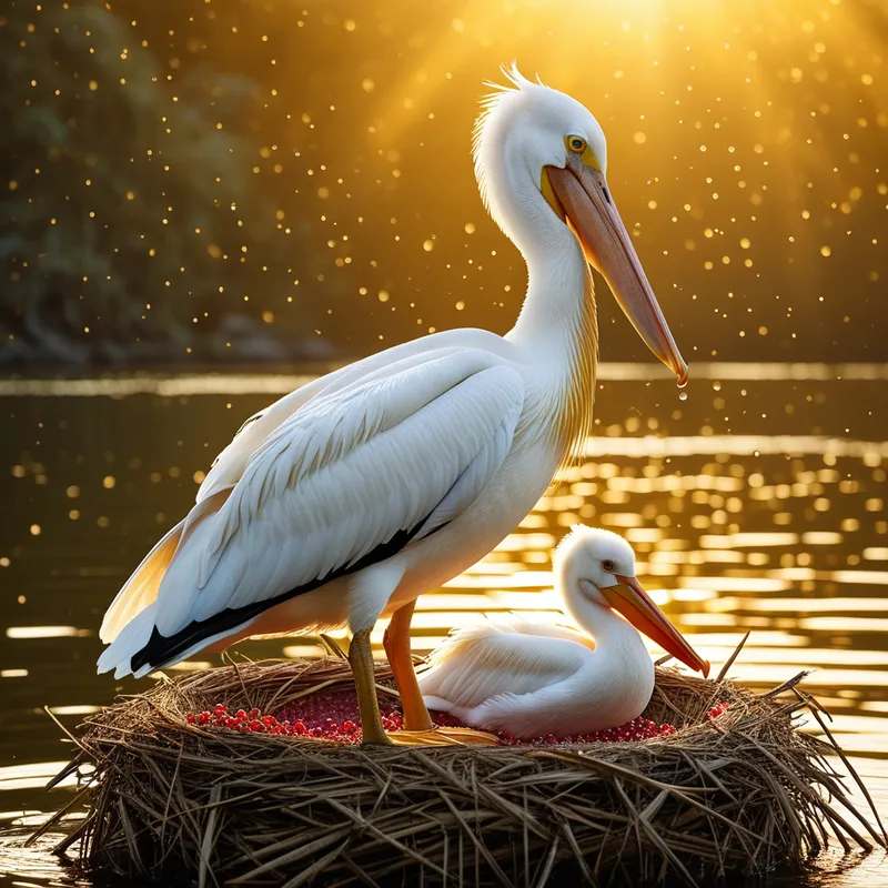 Pelican of Piety Myth Meaning & Symbolism