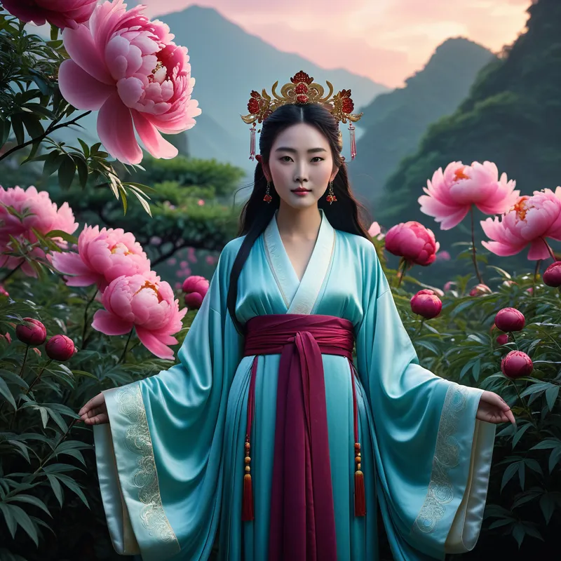 Peony Goddess Myth Meaning & Symbolism