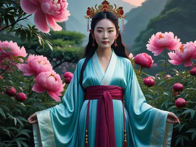 Peony Goddess Myth Meaning & Symbolism