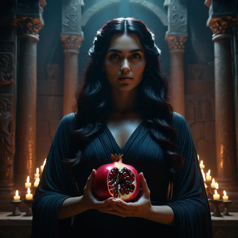 Persephone and the pomegranate Myth Meaning & Symbolism
