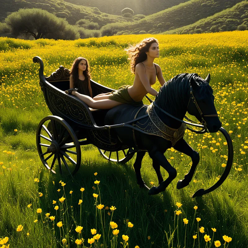 Persephone's annual descent Myth Meaning & Symbolism