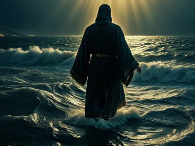 Peter walking on water Myth Meaning & Symbolism