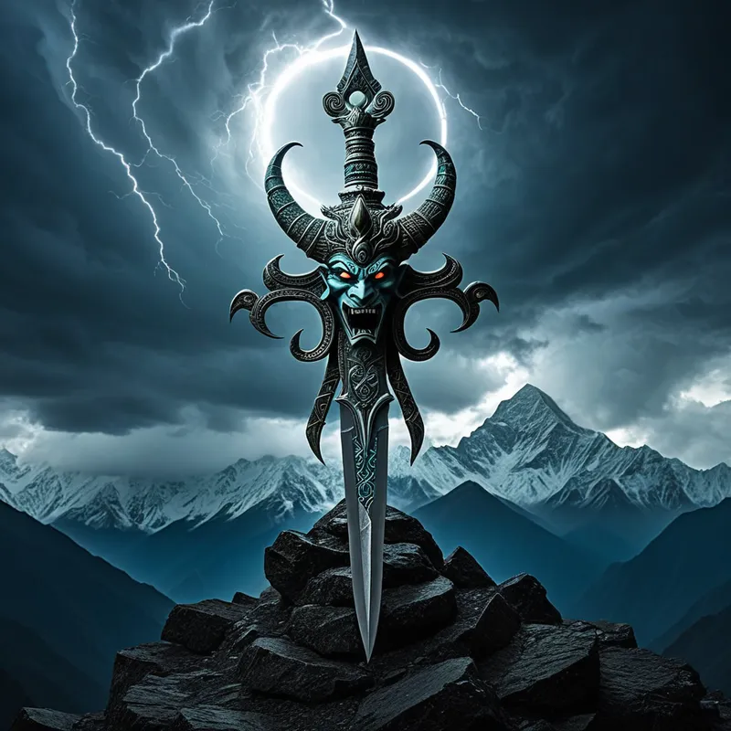 Phurba the Ritual Dagger Myth Meaning & Symbolism