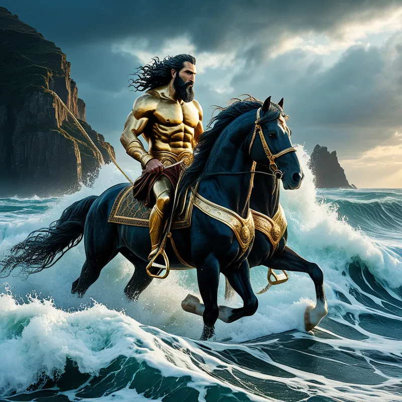Poseidon's Steeds Myth Meaning & Symbolism