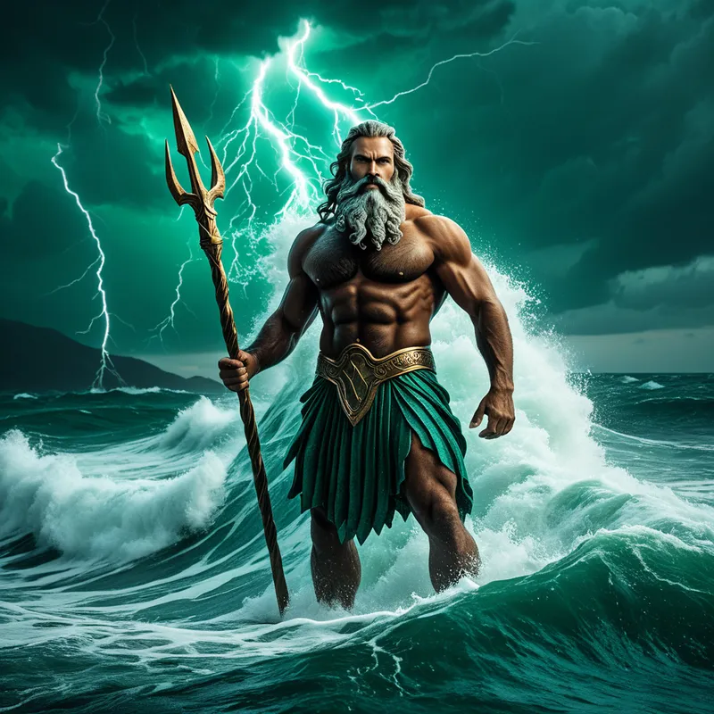 Poseidon's Waves Myth Meaning & Symbolism