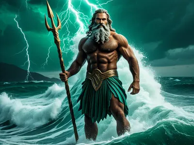 Poseidon's Waves Myth Meaning & Symbolism