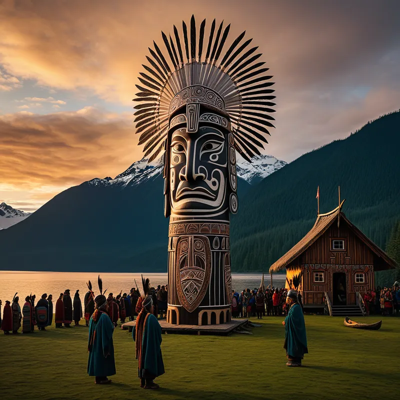 Potlatch Ceremonies Myth Meaning & Symbolism