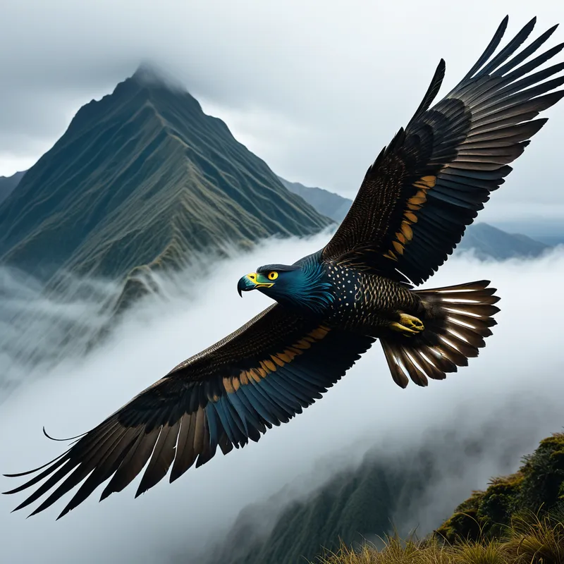 Poukai the Giant Bird Myth Meaning & Symbolism