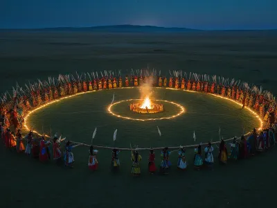 Powwow Dancers Myth Meaning & Symbolism