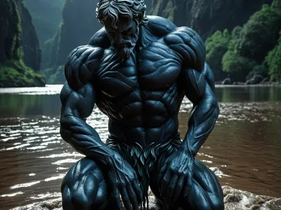 Prometheus shaping humans from Myth Meaning & Symbolism