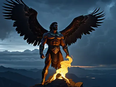 Prometheus's Stolen Flame Myth Meaning & Symbolism