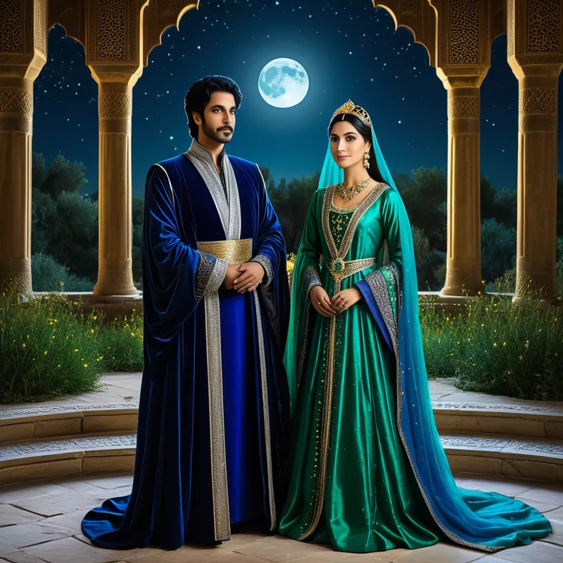 Qamar al-Zaman and Princess Budur Myth Meaning & Symbolism