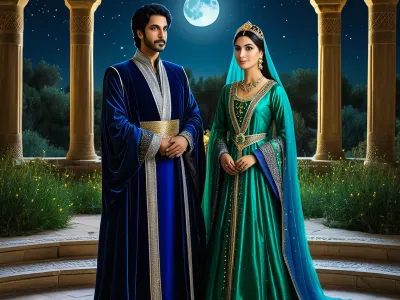 Qamar al-Zaman and Princess Budur Myth Meaning & Symbolism
