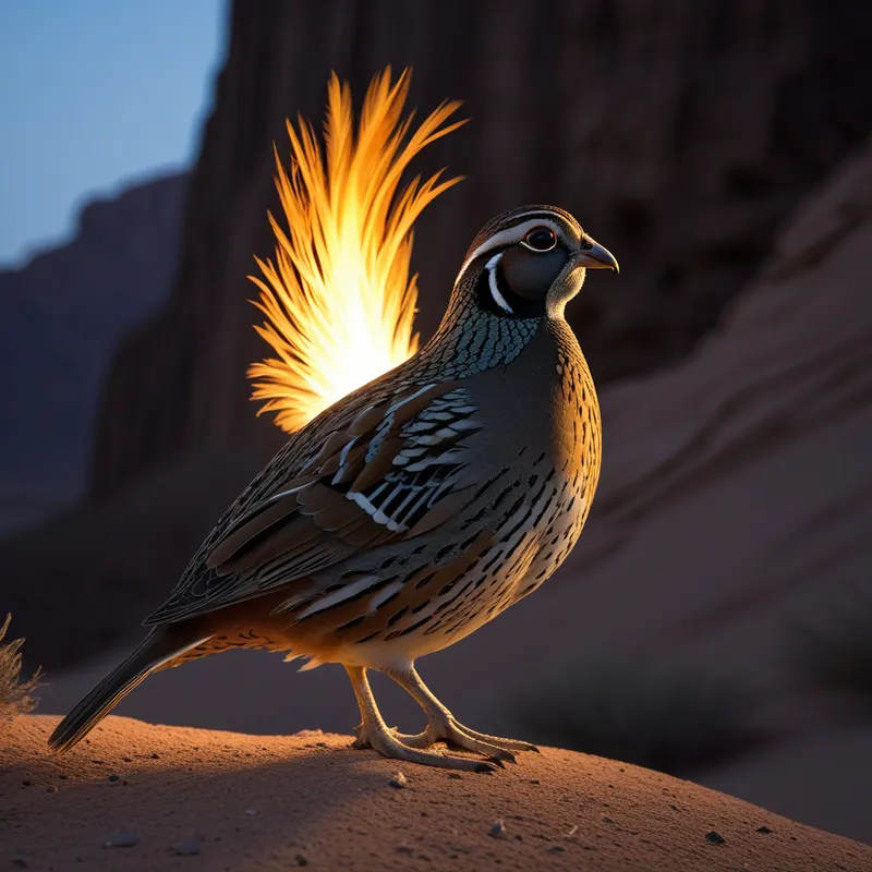 Quail in Folklore Myth Meaning & Symbolism