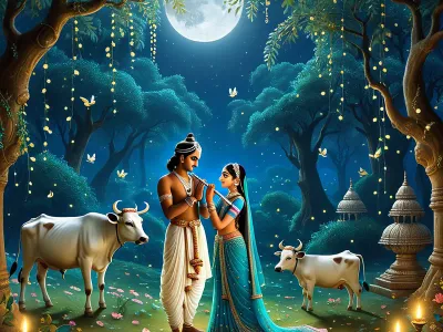 Radha and Krishna Myth Meaning & Symbolism