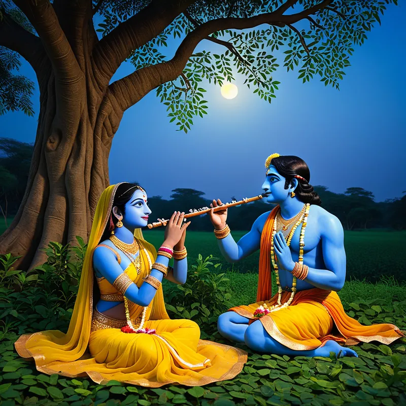 Radha-Krishna Myth Meaning & Symbolism