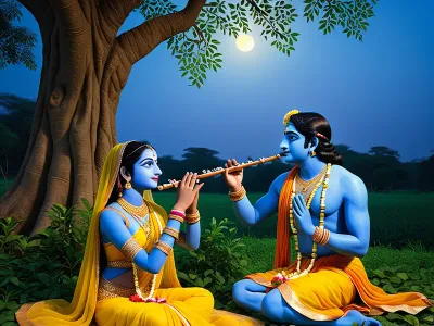 Radha-Krishna Myth Meaning & Symbolism