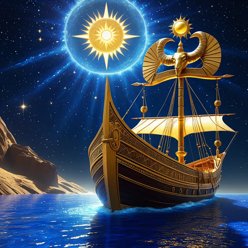 Ra's Solar Barque Myth Meaning & Symbolism