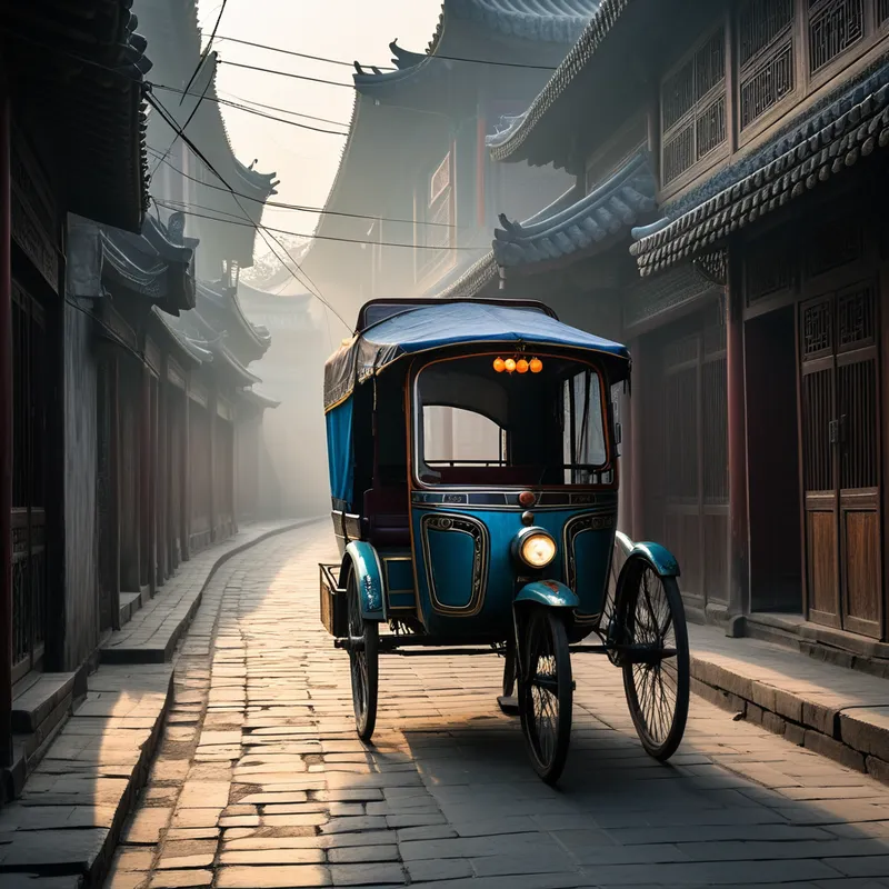 Rickshaw in 'Rickshaw Boy' Myth Meaning & Symbolism