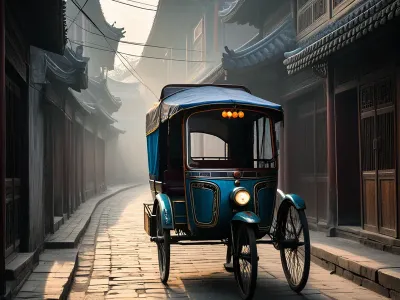 Rickshaw in 'Rickshaw Boy' Myth Meaning & Symbolism