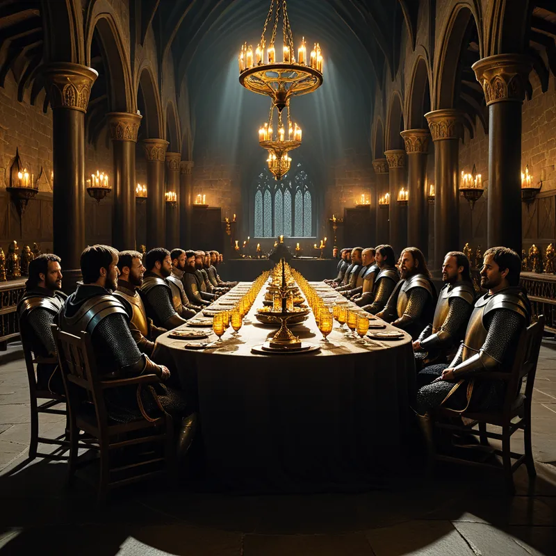 Round Table Feasts Myth Meaning & Symbolism