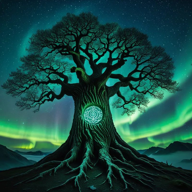Runes on Yggdrasil Myth Meaning & Symbolism
