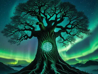 Runes on Yggdrasil Myth Meaning & Symbolism