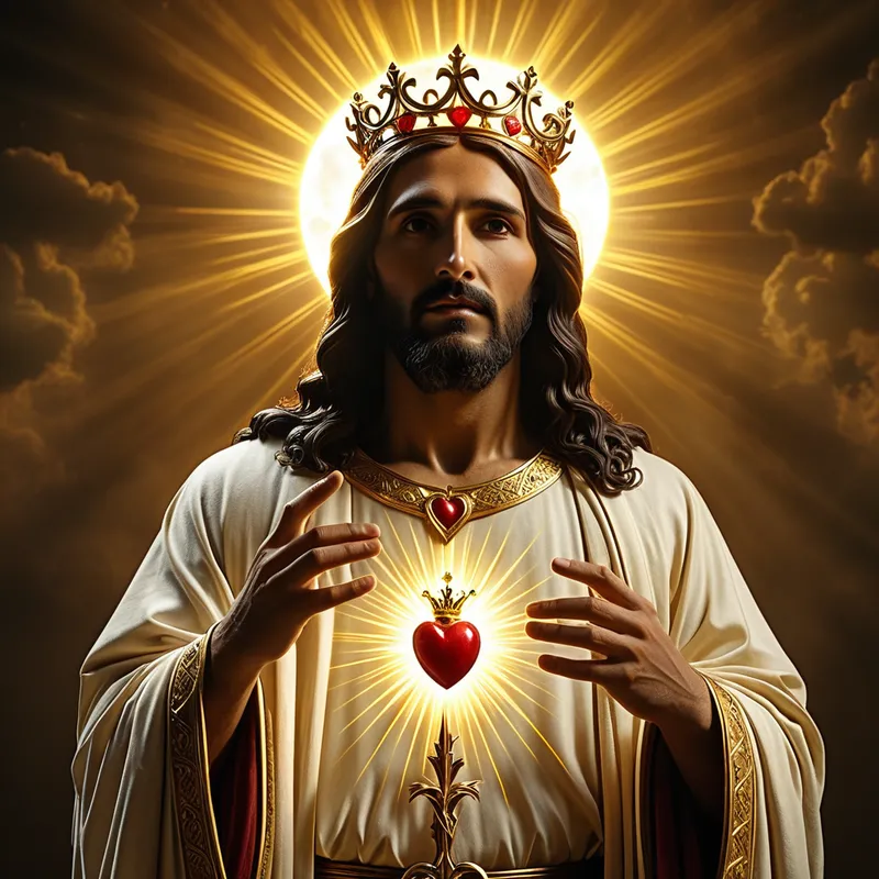 Sacred Heart of Jesus Myth Meaning & Symbolism