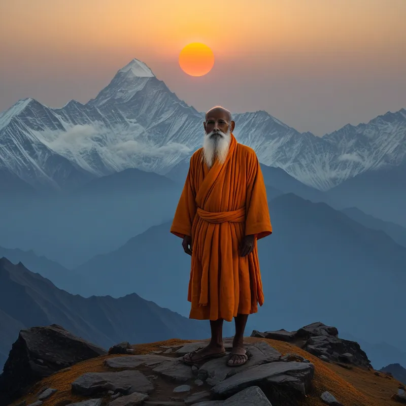 Saffron Robes Myth Meaning & Symbolism