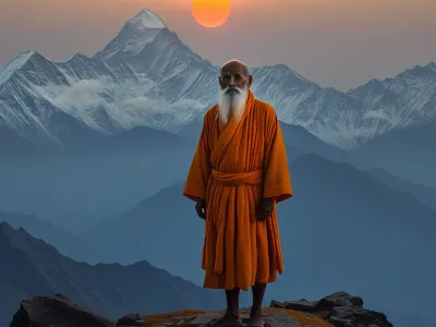 Saffron Robes Myth Meaning & Symbolism