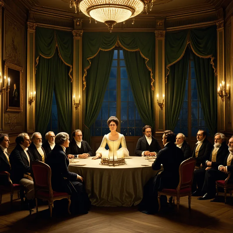 Salon of Madame de Staël Myth Meaning & Symbolism