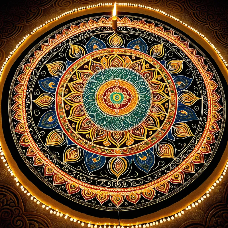 Sand Mandala Myth Meaning & Symbolism