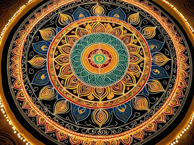 Sand Mandala Myth Meaning & Symbolism