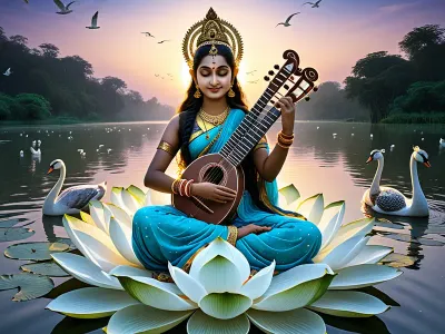 Saraswati River Myth Meaning & Symbolism