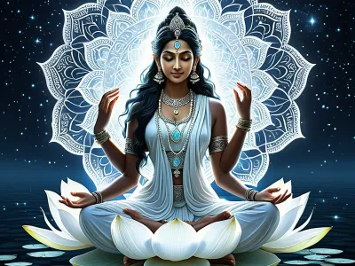 Saraswati's Crystal Myth Meaning & Symbolism