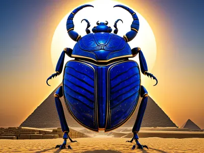 Scarab Beetle Myth Meaning & Symbolism