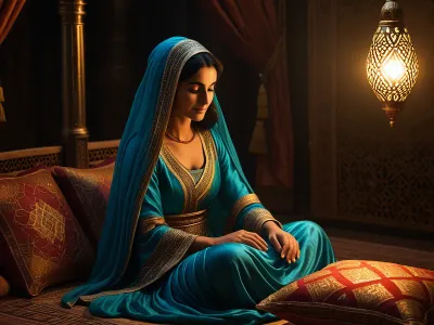 Scheherazade from One Thousand Myth Meaning & Symbolism