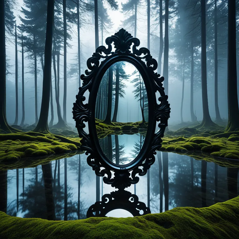Scrying Mirror Myth Meaning & Symbolism