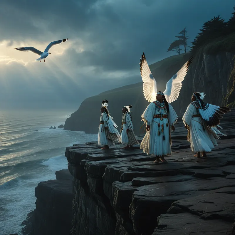 Seagull People Myth Meaning & Symbolism